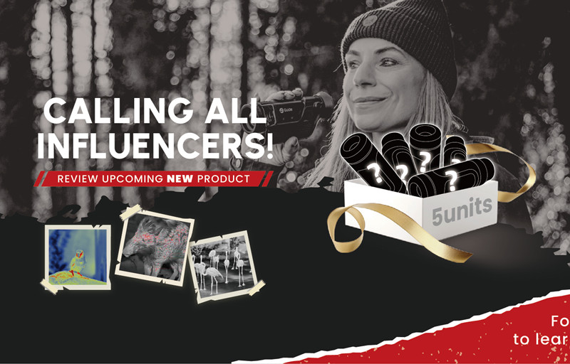 Aufruf an alle Influencer: Testet die neueste Top-Ausrüstung und behaltet sie!