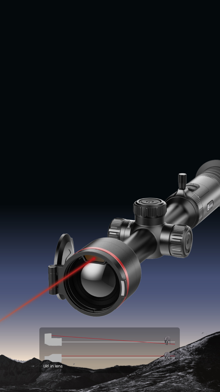 LRF in Lens<br>Präzisionsschießen