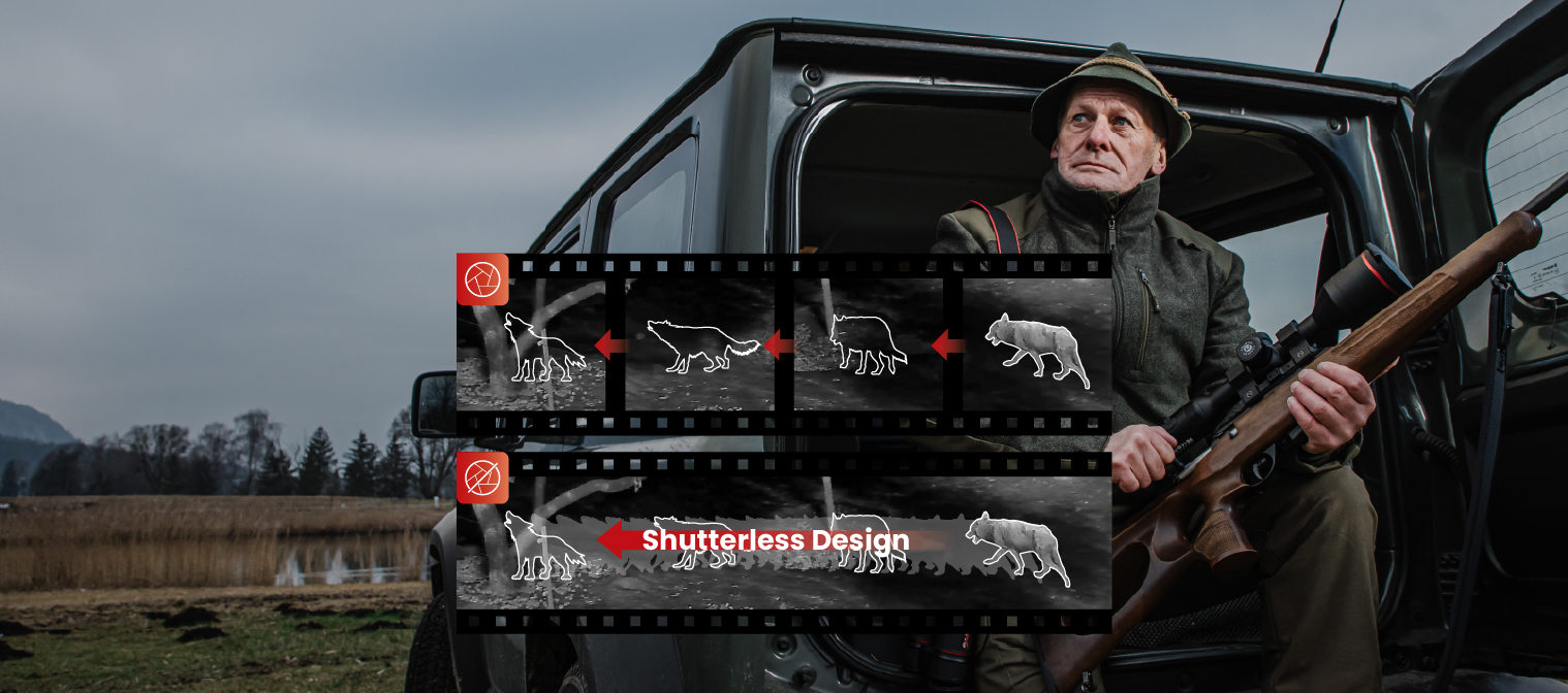 Design ohne Blenden<br>Ununterbrochene Sicht